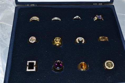 The Official Elvis Presley Ring Collection In Box