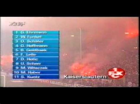 40 000 lautrer feiern 1991 die meisterschaft in müngersdorf. 1991, Pyro Show: 1.FC KAISERSLAUTERN - Barcelona | Old ...