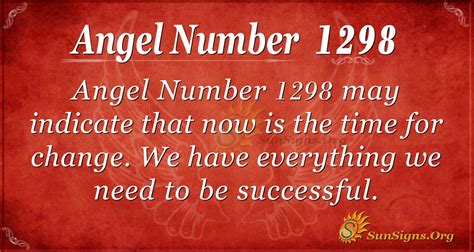 Angel Number 1298 Meaning Remain Positive Sunsignsorg