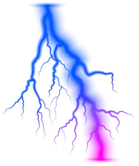 Don't starve lightning, lightning, white and blue lightning, blue, effect, computer wallpaper png. Colorful Lightning PNG Transparent Clip Art Image ...