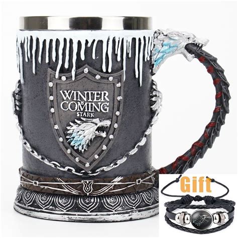 Game Of Thrones Mug Goblet Beer Mug Coffee Cup Wine Glass Mugs