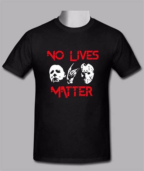 Solid Color Gildan Mens New No Lives Matter O Neck Cotton Short Sleeve