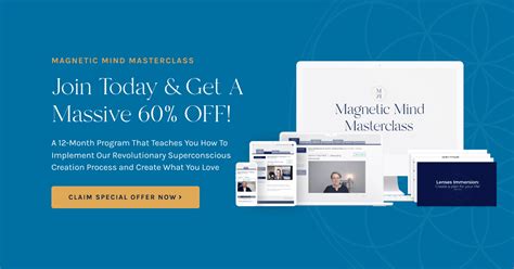 Join The Magnetic Mind Masterclass And Get 60 Off