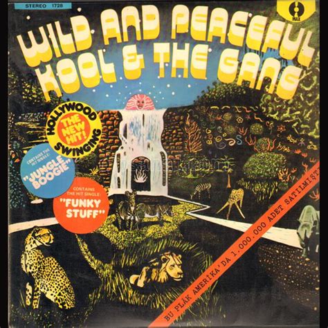 Kool And The Gang Wild And Peaceful TÜrk Baski Lp 1973 Dİpsahaf Plak