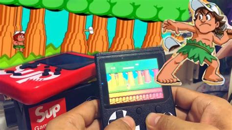 Sup Handheld Games Console 400 Retro Video Games Adventure Island