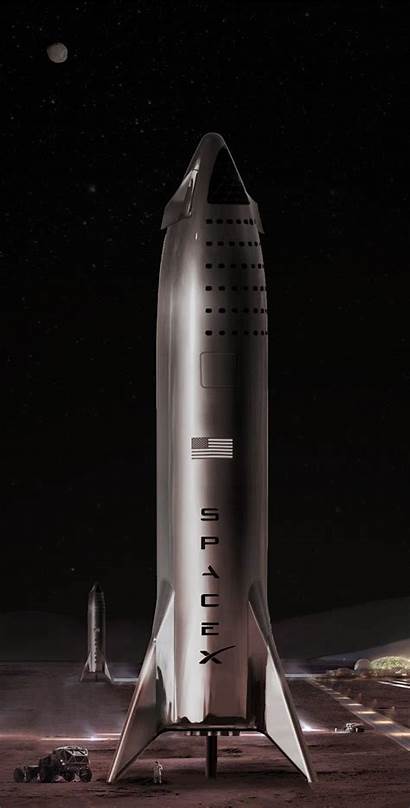 Spacex Steel Stainless Scale Prototype Starship Mars