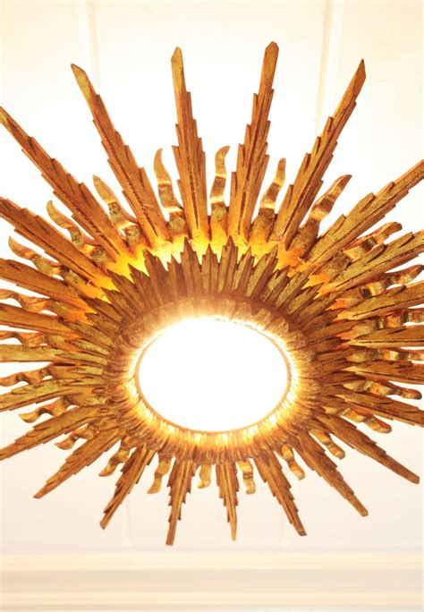 Buy leaf ceiling light and get the best deals at the lowest prices on ebay! Giant 1930s Baroque Gold Leaf Giltwood Sunburst Ceiling ...