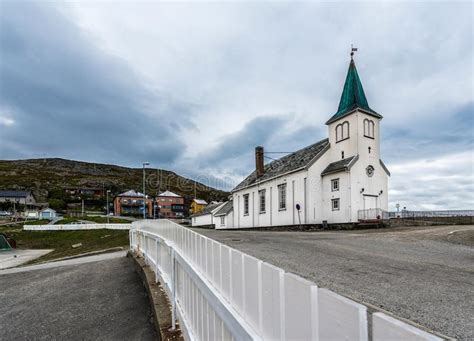 Honningsvag Church In Finnmark County Norway Stock Photo Image Of