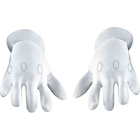 Disguise Mens Nintendo Super Mario Brothers Adult Gloves Costume Accessory