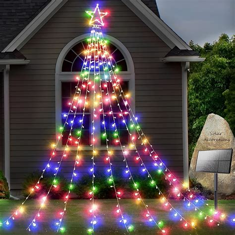 Christmas Tree Lightshow Ft Multicolor Led Animated Outdoor