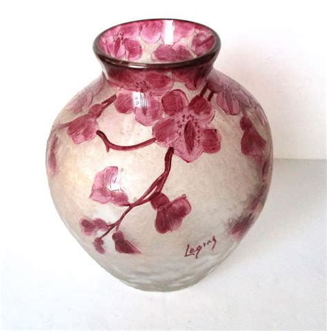 Cameo Glass Vase By Legras For Sale Classifieds