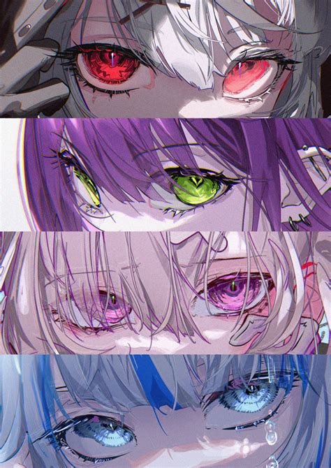 Safebooru 4girls Absurdres Blue Eyes Blue Hair Close Up Commentary