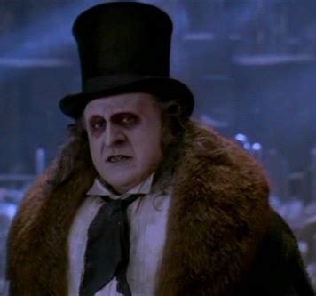 Bane (batman and robin) cant remember guy who plays him. The penguins, Danny devito and Penguins on Pinterest