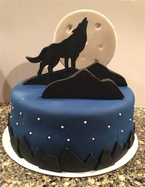 Wolf Cake Wolf Cake Cake Disney Birthday Cakes