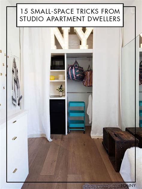 15 Small Space Tricks From Studio Apartment Dwellers Small Spaces