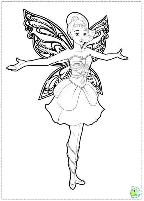 Butterfly Princess Coloring Pages At Getdrawings Free Download