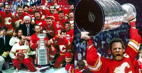 The Calgary Flames Win Their First Stanley Cup In 1989