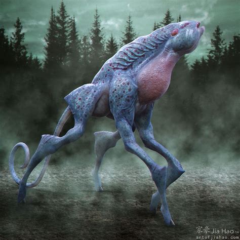 Howler By 家豪 Jia Hao Creatures 3d Creature Concept Art Alien