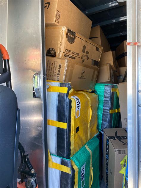 Amazon delivery overbearing and extremely hard labor my van is so