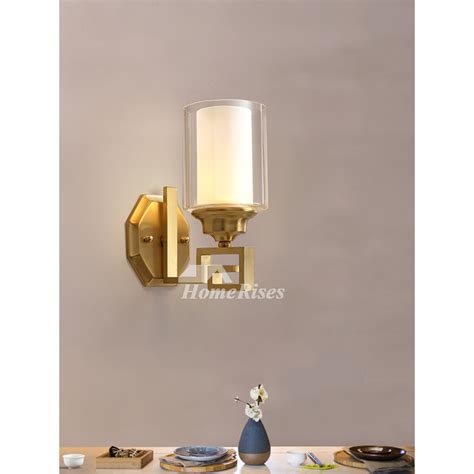 Brass Wall Lamp Living Room Modern Simple Stair Asle Decorative Luxury