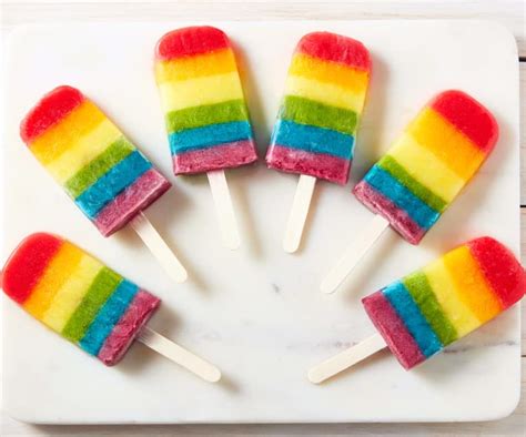 Rainbow Popsicles Cookidoo® The Official Thermomix® Recipe Platform