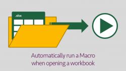 Automatically Run A Macro When Opening A Workbook Excel Off The Grid