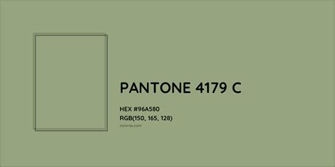 About Pantone 4179 C Color Color Codes Similar Colors And Paints