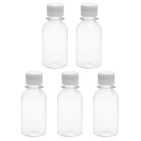 34 Oz100ml Plastic Lab Chemical Reagent Bottle Small Mouth Liquid