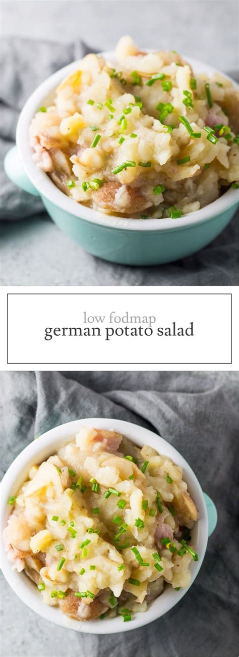Low Fodmap German Potato Salad With Kale Fun Without Fodmaps Recipe