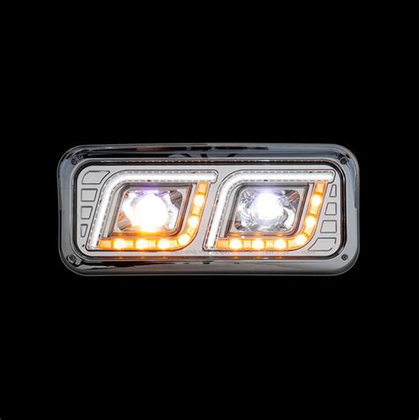 Truck City Chrome And Parts Chrome Projector Headlight Fits