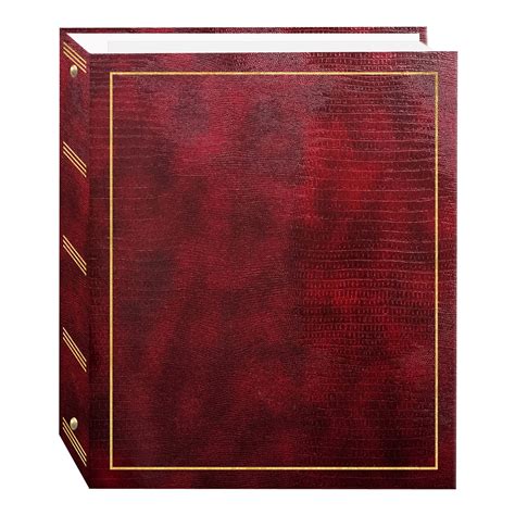 Pioneer Photo Albums 100 Magnetic Page 3 Ring Leatherette Photo Album