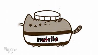 Nutella Pusheen Kawaii Drawn Draw Cat Drawing