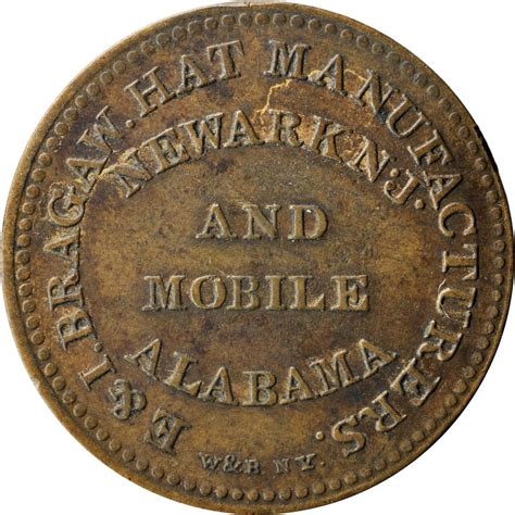 1829 E And I Bragaw Early American Token Token Appraisals