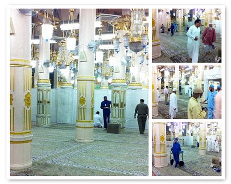 Masjid nabawi, tempat paling suci kedua bagi umat islam, setelah masjidil haram di mekah, adalah masjid yang dibangun semasa nabi muhammad. Raudhah ... Masjid Nabawi | Flickr - Photo Sharing!