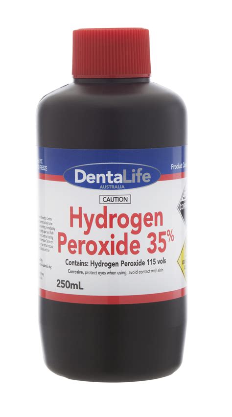 Hydrogen Peroxide 35 Food Grade 250 Ml Dentalife
