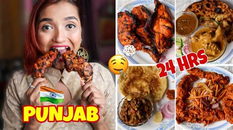 I Ate Punjabi Food For 24 Hours Challenge Tandoori Chicken No Oven