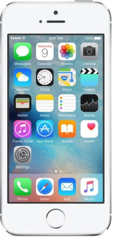 This smartphone is available in 2 other variants like 32gb, 64gb with colour options like black, gold, grey, silver, and space grey. iPhone 5s 32GB Silver