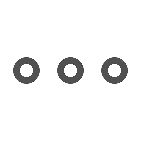 Three Dots Icon Free Download On Iconfinder