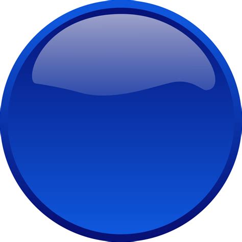 Button Blue Openclipart