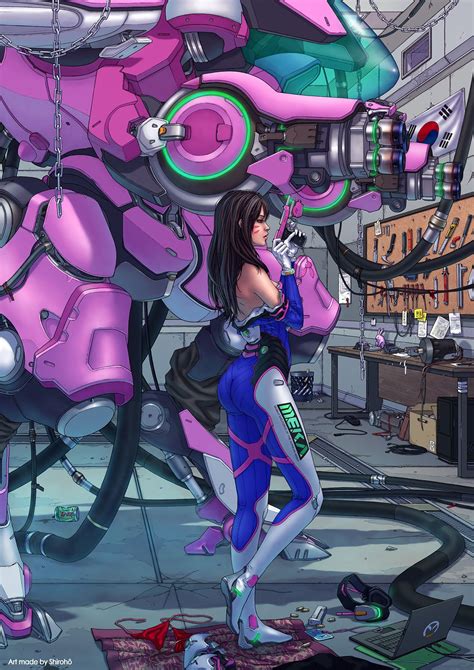 Overwatch, Overwatch dva, Overwatch wallpapers