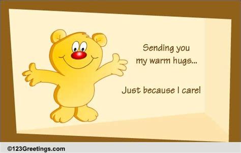 Just Because I Care Free Just Because Ecards Greeting Cards 123