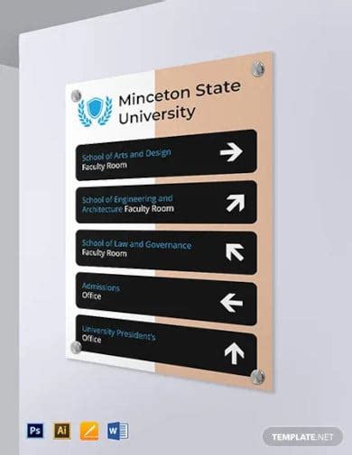 Office Directional Signs