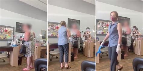 Video Shows Anti Mask Karen Going On Civil Rights Tirade In Nail Salon