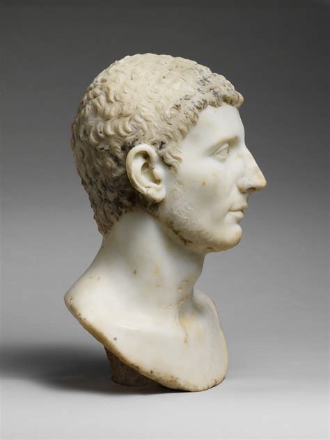 Marble Portrait Bust Of A Man Roman Early Imperial Flavian The