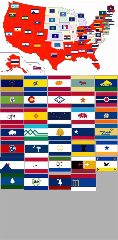State Flags Redesigned With 121 Only 16 Left Vexillology
