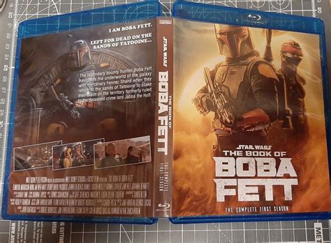 Star Wars The Book Of Boba Fett Bonus Blu Ray English Etsy Uk
