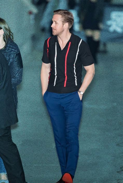 Ryan Gosling Shows You How To Wear A Polo Shirt This Winter Gq