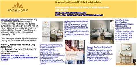 Discovery Point Retreat - Alcohol & Drug Rehab Dallas