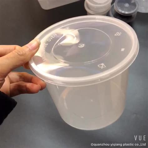 And we also have paper container, foil container, and foam containers, we have recyclable plastic products biodegradable pulp products and we have qc syestem assure the quality as good as we can! Wholesale Small Round Hot Takeaway Disposable Plastic Food ...