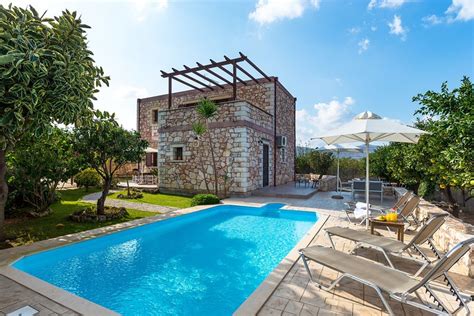 Villa Chryssa Stone Villa With Private Pool In Neo Chorio Village